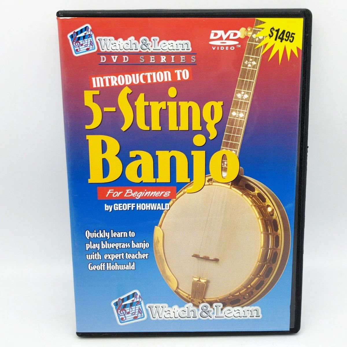 Watch Learn Geoff Hohwald Introduction to 5 String Banjo for