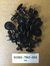 QTY 25: OEM Fender Push Type Retainer Clips For Honda Acura 91501-TR0-003 USA