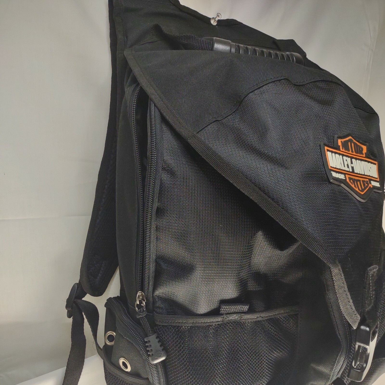 Harley Davidson Black Padded Computer Laptop Backpack… Gem