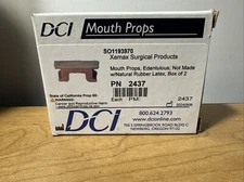 DCI 2437 Mouth Props, Edentulous, Box of 2