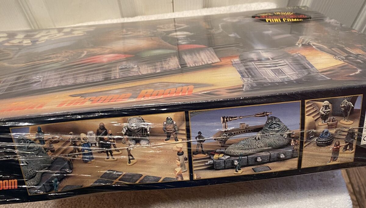 2x Star Wars AMT models Jabba Throne Room + Encounter With 2x Star Wars AMT models Jabba Throne Room + Encounter With
