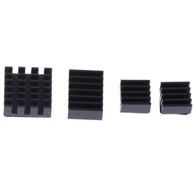 CPU RAM LAN USB Aluminum Heat Sink Radiator Cooling for Raspberry Pi 4Y*D#