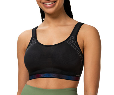 Triumph Sport BH Größe 80H UVP 70,00   schwarz ohne Bügel Cardio Cloud N01 80 H