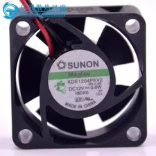 SUNON KDE1204PKV2 4020 DC12V 0.6W 4CM 2-Wire Silent Cooling Fan