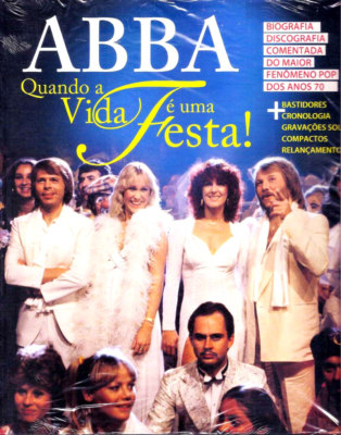 ABBA BOOK = QUANDO A VIDA É UMA FESTA Robert Scott e Brazil BRAND NEW & SEALED!