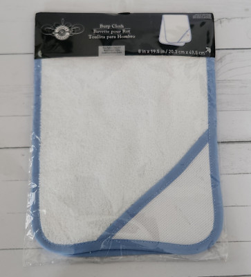Loops & Threads Baby Burp Cloth Cross Stitch New