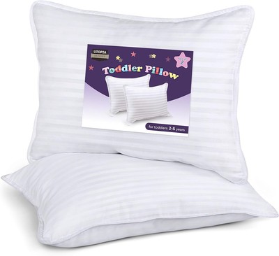 Utopia Bettwäsche Kleinkindkissen 2er Pack - 33 x 45 cm Kinderbettkissen - neu aber ori fehlt