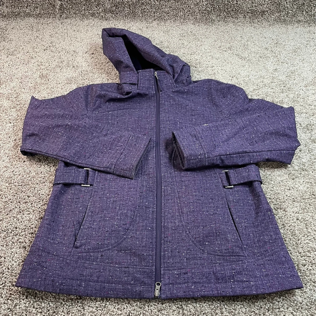 Free Country Jacket Women s Large Fleece Lined Water Resistant Ski