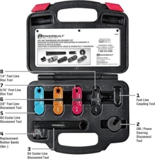 Powerbuilt/Cat Tools  648650 - Fuel And Transmission Line Disconnect Set