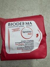 Bioderma Sensibio H2O Micellar Cleansing Wipes 25 Count Sensitive Skin