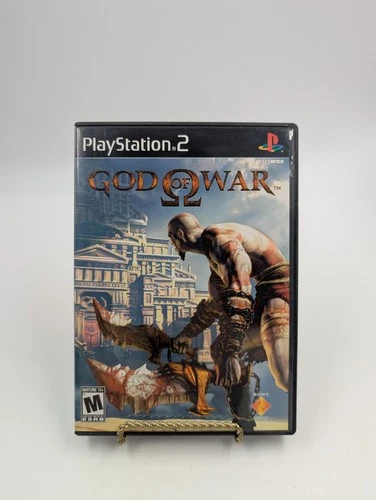 God of War (PlayStation 2) — Black Label, Complete in Box, CIB