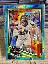 Will Anderson  -Texans- 2025 Panini Score No. 187  - Blue Stars Parallel /499 SP