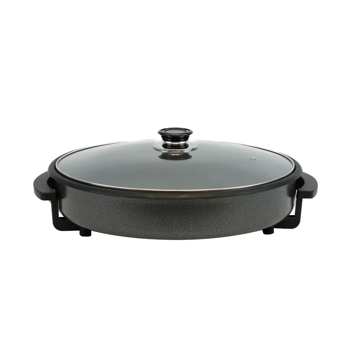 Leisurewize Electric Skillet, 38cm Low Wattage Cooker, 240°C Thermostat LW610
