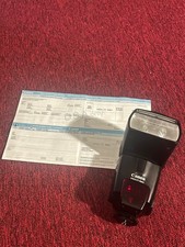 Canon Speedlite 580EX Shoe Mount Flash, Good, WORKS /Dealer Record Paper Include