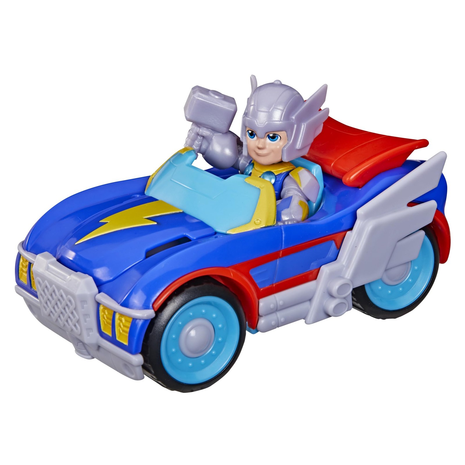 Iron Man and His Awesome Friends Marvel Thor Thunder Roadracer Action Figure - T 3990₽