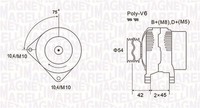 Magneti Marelli 063731564010 Generator FüR CitroËN,Fiat,Lancia,Peugeot