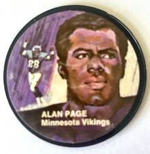 Alan Page’s 1971 Mattel Instant Replay FOOTBALL STARS 2 Mini-Record Vikings ￼