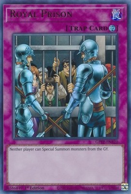 x3 Royal Prison - GFTP-EN120 - Ultra Rare - 1st Edition Yu-Gi-Oh! M/NM