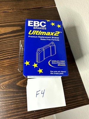 EBC Brakes Ultimax 2 UD1397 Front Brake Pads Black Fit For 2014-2021 Kia Soul