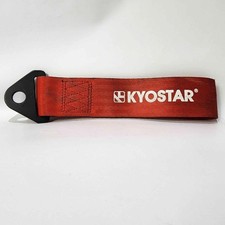 Universal Kyostar High Strength Jdm Racing Front Rear Tow Strap Belt Hook Red