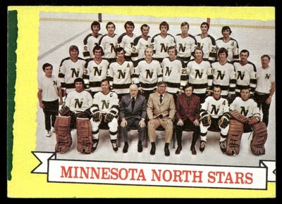 Minnesota North Stars Team 1973-74 Topps #99 Minnesota North Stars VG MC Wrinkle