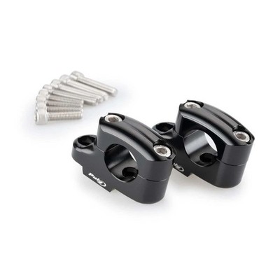 PUIG Lenkererhöhung Pullback Für Suzuki DL1050 V-Strom DE 23-25 Schwarz 21751N