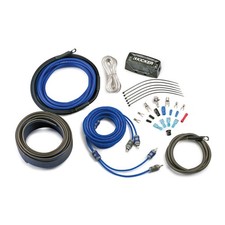 Kicker Auto Audio 4 Awg 2 Kanal Selbstschneidende Schrauben Verstärker Kabelsatz