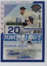 2024 Prospect Edition Blue Wave Prizm Signatures 25/75 Thomas White Auto 0u8i
