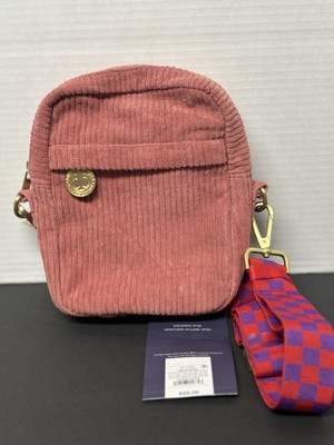 Rowing Blazers X Target Pink Corduroy Crossbody Bag Adjustable Strap