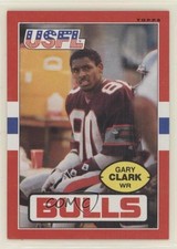 1985 Topps USFL Gary Clark #49 a8r