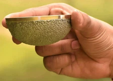 Bronze Kansa Natural Vatki Cup Ayurvedic Detox Foot Massager Relaxation