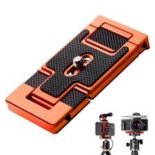 K F Concept 2-In-1 Arca Swiss Quick Release Plate for Cameras and Smartphones, O