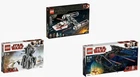 Lego Star Wars, 3 set lot, 99% complete, all minifigures included