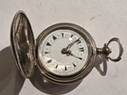 Antique ca.1890 ORIS SWISS MADE OTTOMAN EMPIRE Dial 16s Pocket Watch Working!
