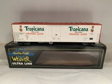 ¡COCHE FRIGORÍFICO MECÁNICO WEAVER 3 RIELES TROPICANA 57’! TREN DE JUGO DE CARGA ESCALA O