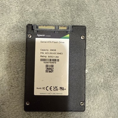 Apacer Industrial 256GB SATA Flash Drive AE3.252JGC.004E3 2.5  SSD
