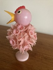 vintage mid century plastic Easter chick, Hong Kong