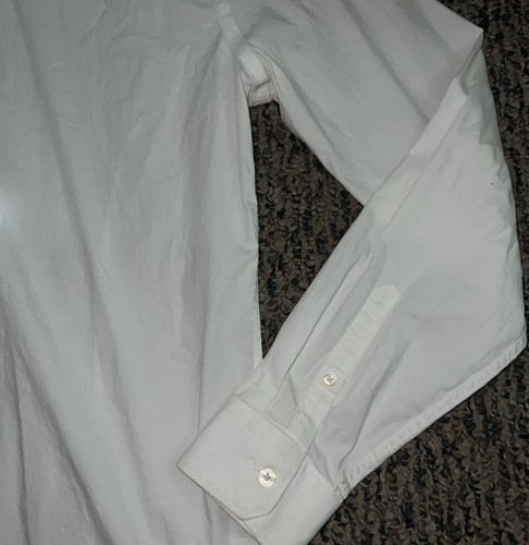 Express 1MX Men Dress Shirt Extra Slim Fit Large Size (16-16 1/2) *FLAW*! 🍀 - Picture 5 of 23