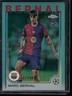 2024-25 Topps Chrome UEFA Club Competitions Marc Bernal Aqua Refractor /199 (RC)