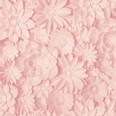 Fine Decor Dimensions 3D Effekt Floral Tapete Blumen Rose Rosa Abwaschbar