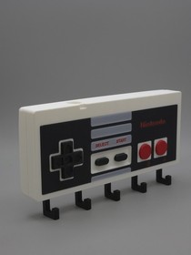 Retro NES Controller Key Rack &ndash; Nintendo Inspired Geek Gear