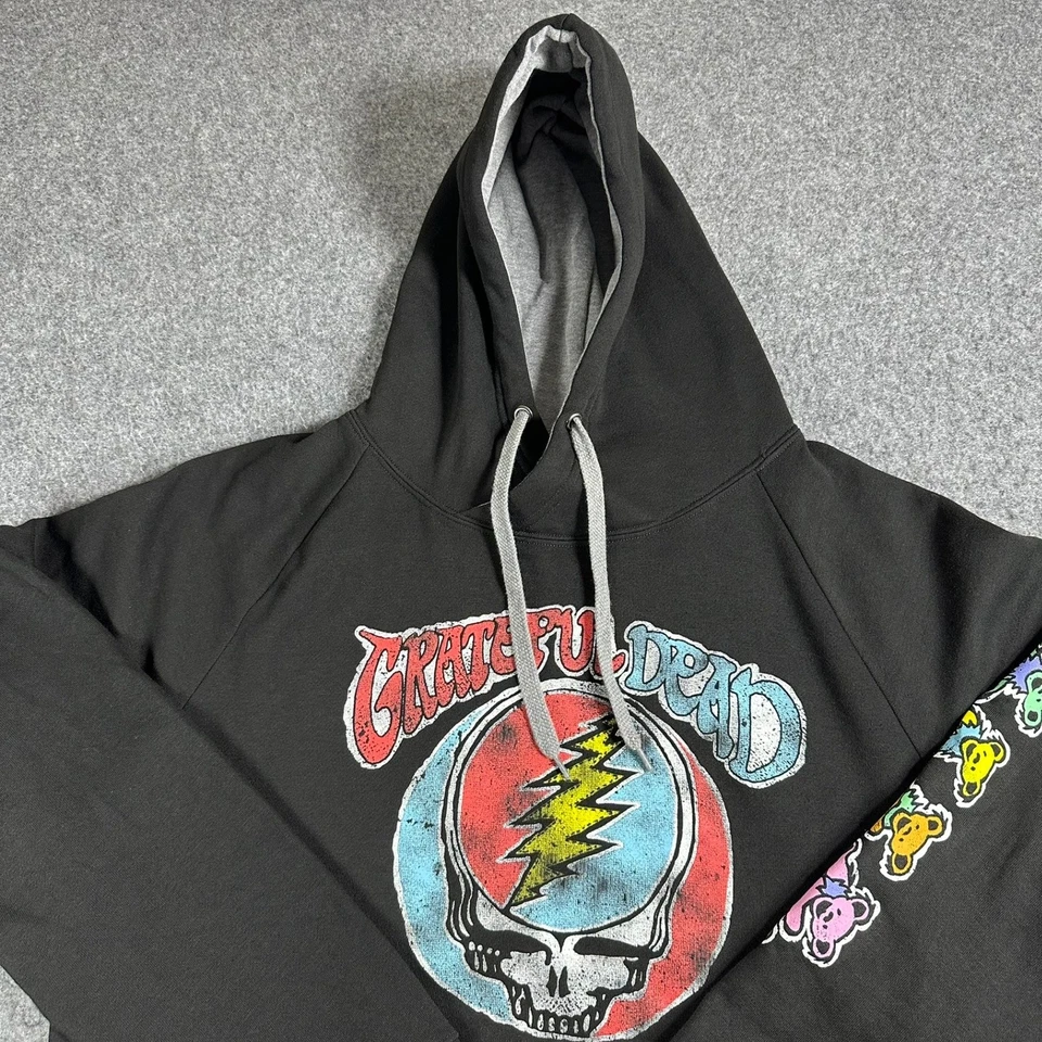 Толстовка с капюшоном Ripple Junction Grateful Dead размер XL Stealie Dancing Bears - Изображение 4 из 4