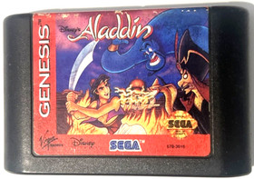 Sega Genesis Console Bundle 6-Pak Aladdin WWF Royal Rumble Columns Tested