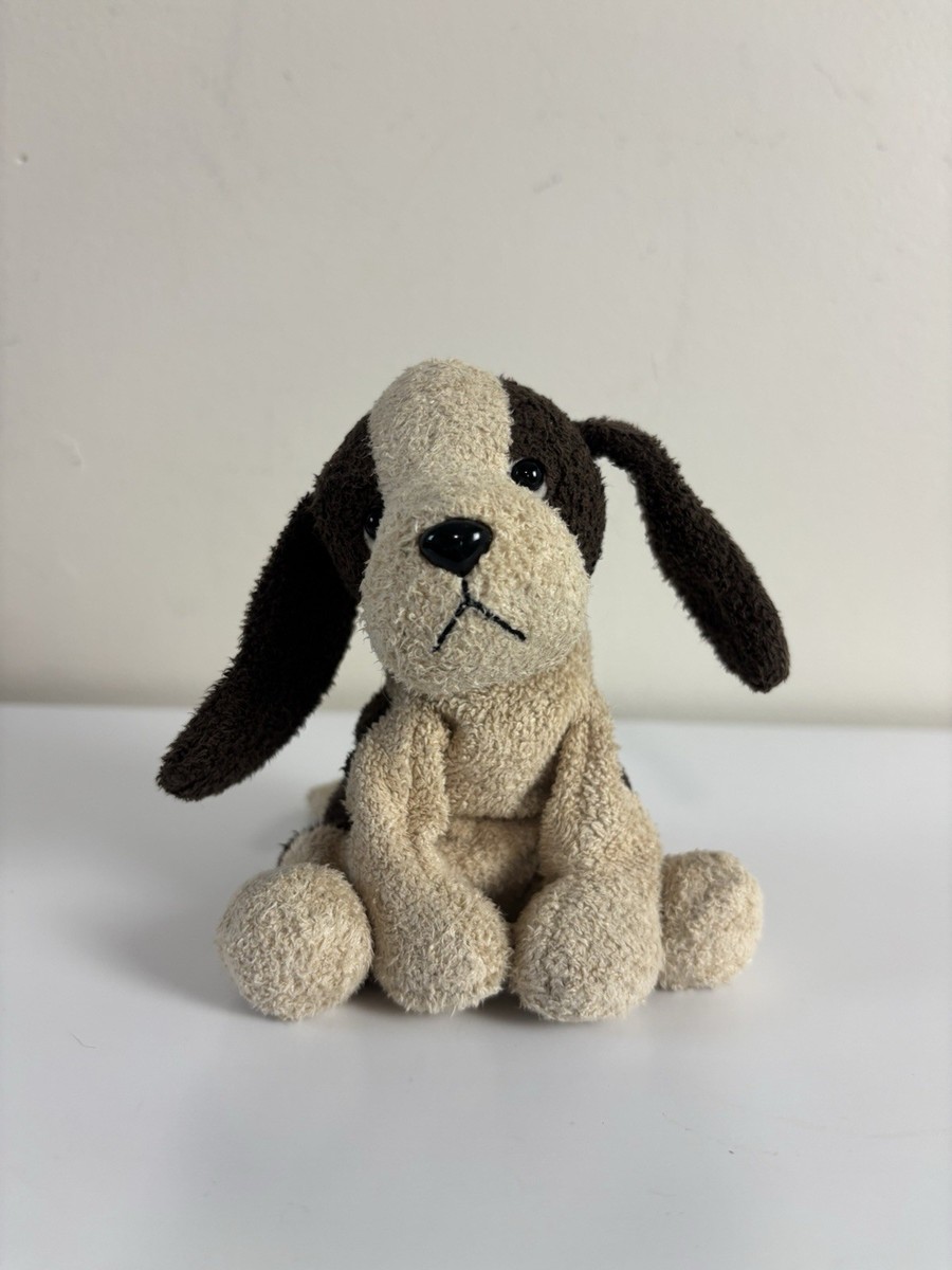 Russ Berrie Luv Pets Puddles Brown Puppy Dog Beanbag Toy 5