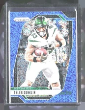 2024 Panini Prizm #225 Tyler Conklin Blue Sparkle #/96