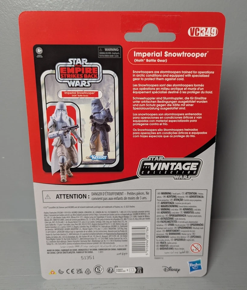 Imperial Snowtrooper 3.75" action figure 2025 Star Wars Vintage Collection VC349 - image 2 of 2