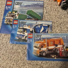 Lego City 7990, 7991, 7998, 5611 Incomplete Sets lot