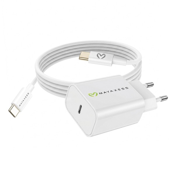 Mayaxess, 20W Netzteil FüR Galaxy S21 Plus + USB-C Kabel 1M-image