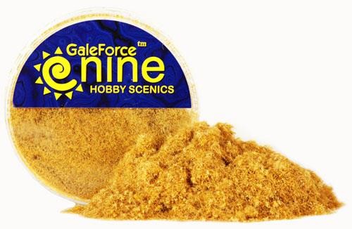 Gale Force 9 Hobby Round: Parched Straw Static Grass (Flock) (GFS002)