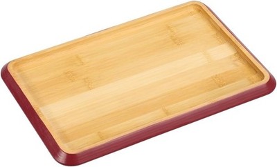 Kesper 58373 | Servierbrett Bambus   30,5 cm x  20 cm  x  Stärke 2 cm Tablett